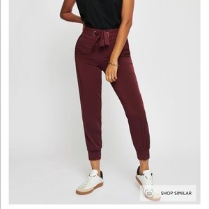 Dynamite blush pink/ mauve joggers